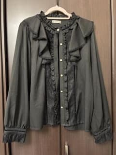 axes femme フリル レース ブラウス 長袖のサムネイル