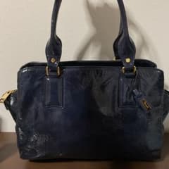 ☆開店セール☆人気 美品 銀座かねまつ レザー ロゴ トートバッグ
