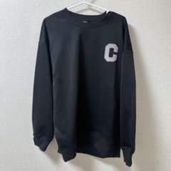 黒トレーナー Cロゴ付きのサムネイル