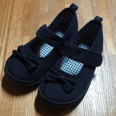フォーマル 靴 18cm 女の子 黒 リボンのサムネイル