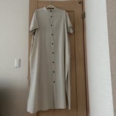 HYKE バンドカラーシャツワンピース CREAMサイズ2 HYKE バンドカラーシャツワンピース CREAMサイズ2 - メルカリ