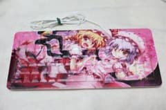 東方project スカーレット姉妹 デザインキーボード フラン レミリア 東方project スカーレット姉妹 デザインキーボード フラン レミリア