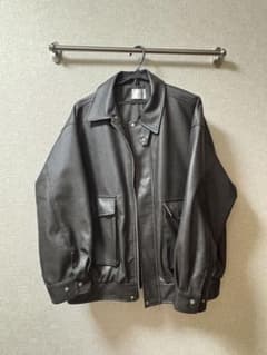 OLIVE des OLIVE レザージャケット ブラウン Fのサムネイル