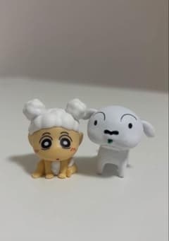 クレヨンしんちゃん しんちゃん シロ フィギュア 2体セットのサムネイル