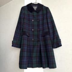 美品】ジェーンマープル＊タータンチェックのコート - メルカリ
