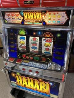 配送可 4号機 ハナビ HANABI パチスロ 実機 スロット アルゼ - メルカリ