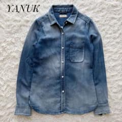 YANUK ヤヌーク デニムシャツ/ダンガリーシャツ レディース XSサイズ 
