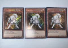 ライトロード・ハンター ライコウ 1st RA シークレット 英語 遊戯王