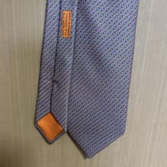 HERMES 幾何学模様 ネクタイのサムネイル