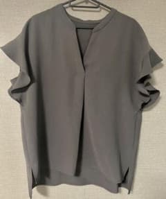 【Spick&span】フレアスリーブスキッパーブラウスのサムネイル