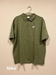 【Nike】オリーブグリーン ポロシャツ Lサイズのサムネイル