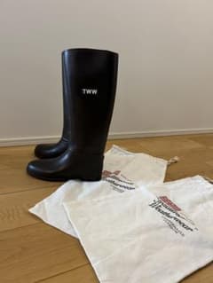 トラディショナルウェザーウェア TWW LONG RAIN BOOTS 38 - メルカリ