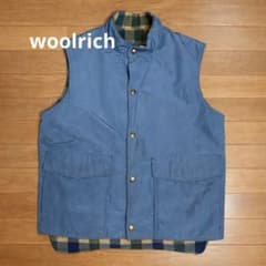woolrich ウールリッチ ダウンベスト リバーシブル - メルカリ