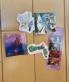 一番くじ Disney G賞 クリアブックマーク＆ステッカーセットラプンツェルのサムネイル