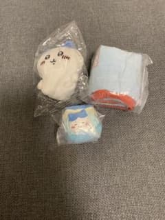 【匿名発送】ちいかわ ハチワレ おすわりマスコット等 3点まとめ売り