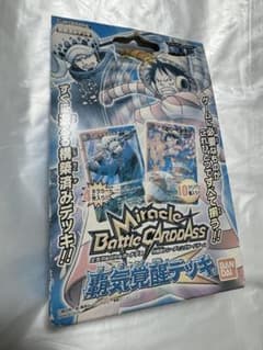 ミラクルバトルカードダス 爆気覚醒デッキ　ワンピース　ミラバト ミラクルバトルカードダス 爆気覚醒デッキ ワンピース ミラバト - メルカリ