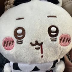 ちいかわ ハロウィンがま口ポーチ ぬいぐるみ　ちいかわのサムネイル