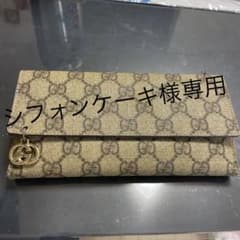 専用  GUCCI  GGスプリーム Wホック グッチ 長財布のサムネイル