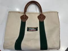 80s〜90s LLBean レザーハンドルトートのサムネイル