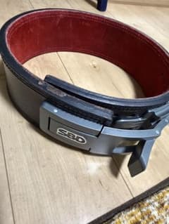 SBD パワーリフティングベルト 黒/赤13mm Mサイズのサムネイル