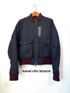 banal chic bizarre バナルシックビザール MA1 ジャケット - メルカリ