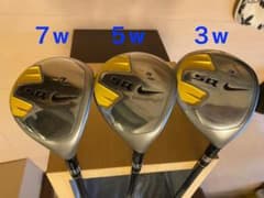 ナイキ　サスクワッチ　３Ｗ、５Ｗ、７Ｗセット　ヘッドカバー付きのサムネイル