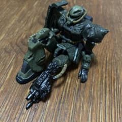 負傷したザクフィギュア　ソフビのサムネイル