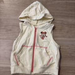 【美品】ミニーちゃん　パーカー　90cmのサムネイル