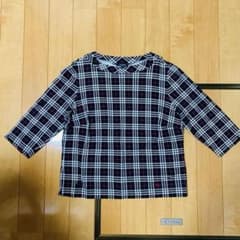 【ちょこ様専用】BURBERRY LONDON チェック柄 五分袖ブラウスのサムネイル