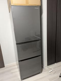 2025年製ハイセンス 冷蔵庫 幅55.4cm 283L 右開き 3ドア - メルカリ