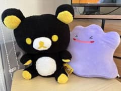 リラックマ ぬいぐるみ メタモン クッション 2点セット　めちゃもふ