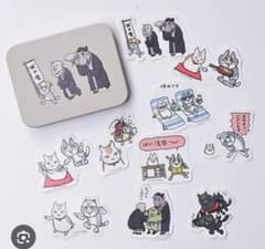 ニャンコ先生と仕事猫 ステッカーセット