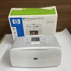 HP Photosmart コンパクト フォトプリンタ A516 美品 - メルカリ