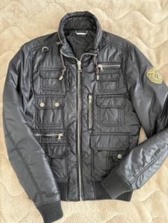 D&G ドルチェ＆ガッバーナ ナイロンジャケット 黒 マルチポケット カーゴ D&G ドルチェ＆ガッバーナ ナイロンジャケット 黒 マルチポケット