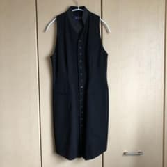 美品 ラルフローレン ノースリーブワンピース サイズ9 黒のサムネイル