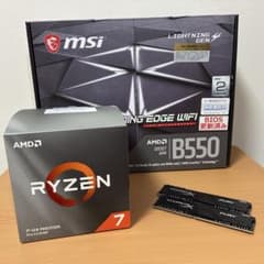 【AM4セット】Ryzen7 3700X / B550 / DDR4 32GB/ AM4セット】Ryzen7 3700X / B550 / DDR4 32GB/ - メルカリ
