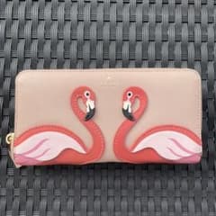 Kate Spade フラミンゴ 長財布　ピンクのサムネイル
