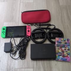 Nintendo Switch本体セット マリオカート8 Joy-Con難あり - メルカリ