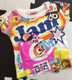 ☆JAM☆宇宙飛行くまてん&ニャー半袖Tシャツ☆のサムネイル