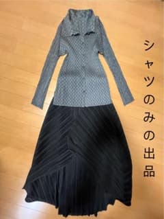 秋冬三宅一生 イッセイミヤケPLEATS PLEASE プリーツ 長袖シャツ3 