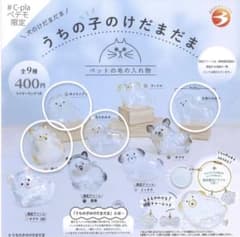 うちの子のけだまだま 犬 4個セットのサムネイル