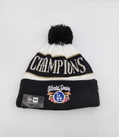 ドジャース　2025 ワールドチャンピオン　ニット帽　キャップ　米国購入　新品 新品ドジャース 2025 ワールドチャンピオン ニット帽 gre - メルカリ