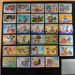 ディズニー未使用切手 29枚 - メルカリ