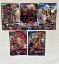 ガンバレジェンズバーサスブースターパックSRコンプ5枚セットのサムネイル