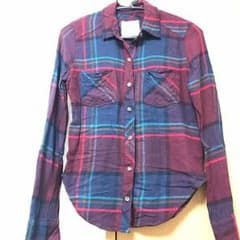 本日限定価格！アバクロ チェックシャツのサムネイル