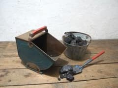 1393 アンティーク コールボックス 炭入れ バケツ 薪ストーブ 暖炉