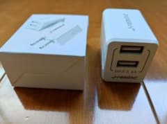 ACアダプター USB 充電器 急速充電 2ポート J-remindのサムネイル