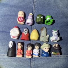廃盤品 ジブリ指人形(千と千尋の神隠し15点セット) - メルカリ