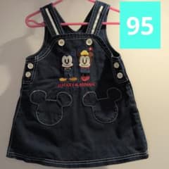 Mickey & Minnie Denim Jumper Dress 95
