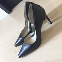 ボディドレッシング 黒ハイヒール 23.5cmのサムネイル